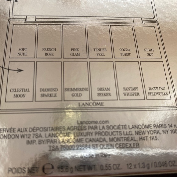 NEW Lancome 2024 Holiday Rose Gold palette eyeshadow/210 Lancome lipstick bundle - Picture 5 of 11